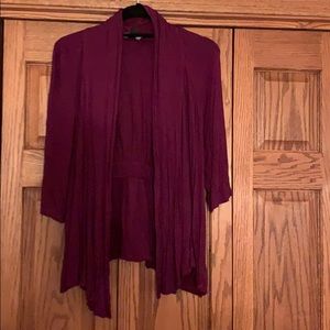 Purple Cardigan
